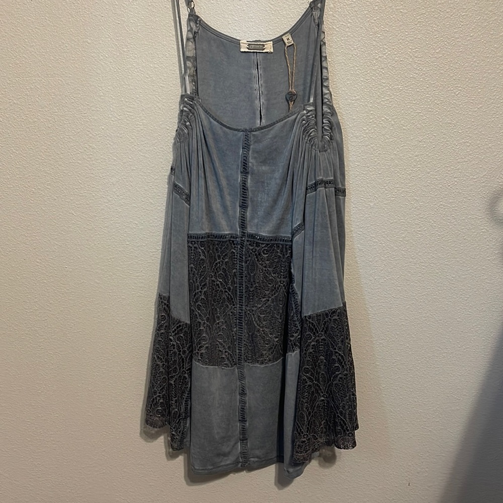 Blue Gimmicks tank top